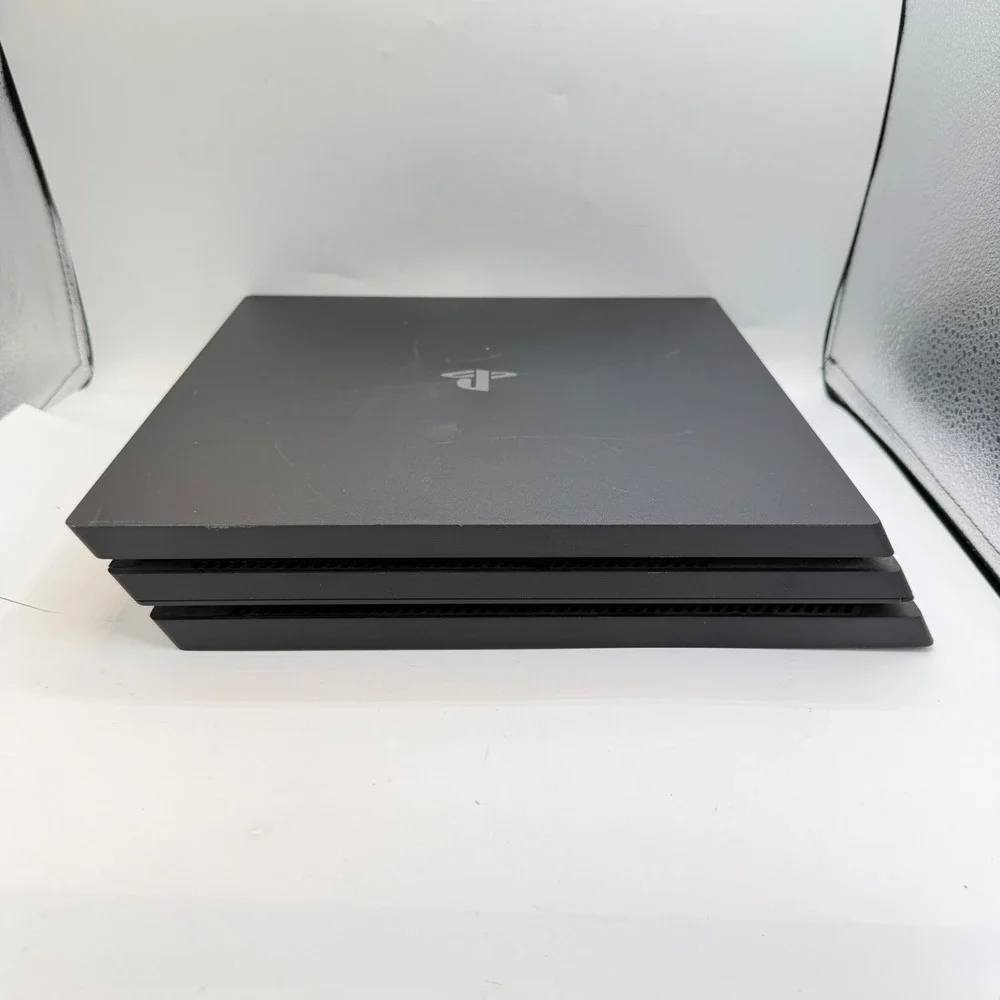 Sony PlayStation 4 Pro 1TB Console Black CUH-7215B Series Bundle Controller Work